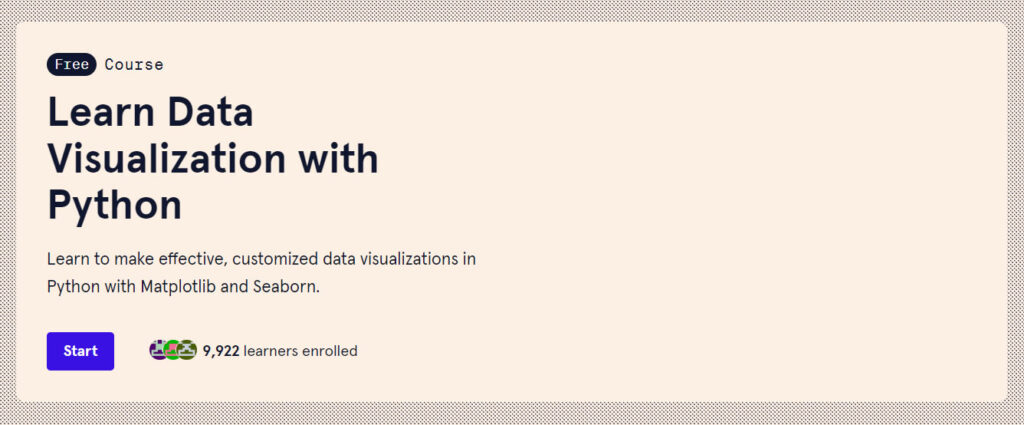 Learn Data Visualization with Python