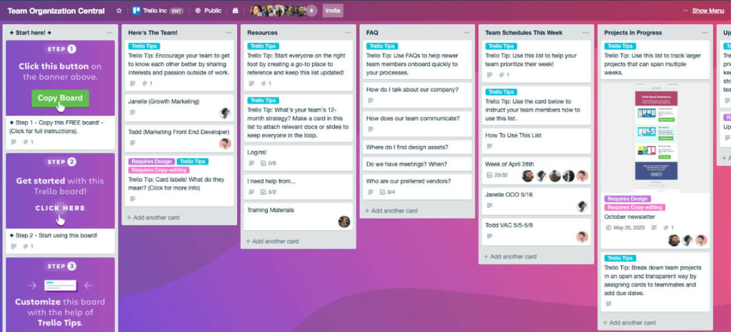 Trello - Project Management Software for Remote Teams